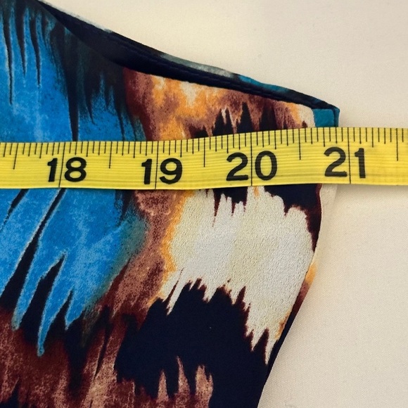 Simply Vera Vera Wang Floral Sleeveless Dress - Picture 7 of 8